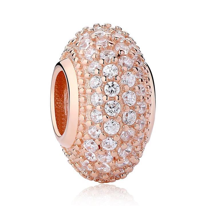 Rose Gold Plated All About the Bling Spacer
