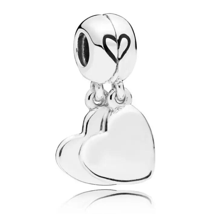925 Sterling Silver Mother and Son love Charm