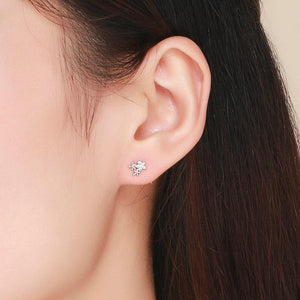 925 Sterling Silver Gypsophila Earings