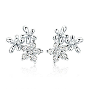 925 Sterling Silver Gypsophila Earings