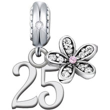 Load image into Gallery viewer, 21-80 Birthday Dangle Charm
