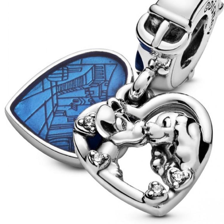 925 Sterling Silver Lady and the Tramp Charm