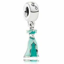 Load image into Gallery viewer, 925 Sterling Silver Aladdin Princess JASMIN Dress Charm
