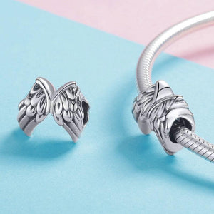 Vintage Angel Wings Charm
