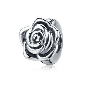 925 Sterling Silver Rose Spacer/Stopper