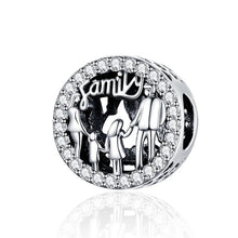 Load image into Gallery viewer, 925 Sterling Silver Family Charm
