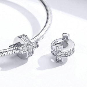Cross Spacer Charm