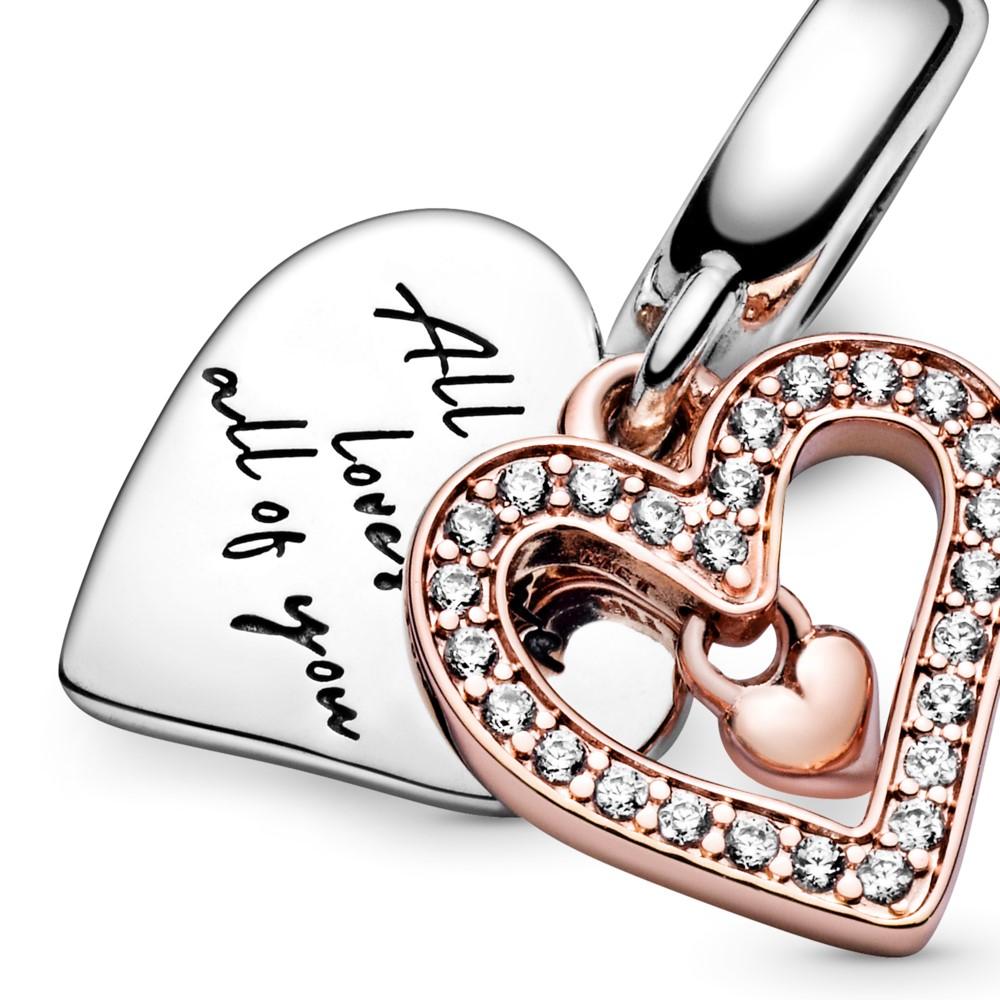 925 Sterling Silver All of Me Charm