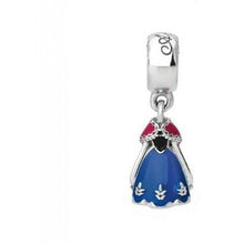 Load image into Gallery viewer, 925 Sterling Silver Frozen ANNA Dress Enamel  Dangle Charm
