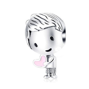 Boy with Heart Charm