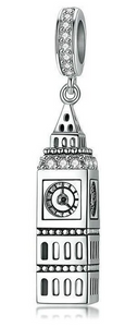 British Big Ben Building Pendant Charm