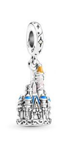 925 Sterling Silver "Disney Castle" Dangle Charm