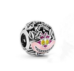 925 Sterling Silver Chesire Cat Charm
