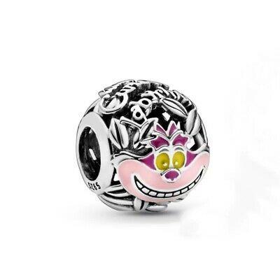 925 Sterling Silver Chesire Cat Charm