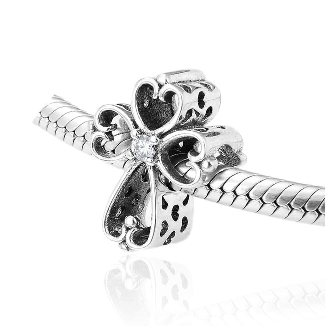 Vintage Cross Bead Charm