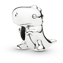 Load image into Gallery viewer, 925 Sterling Silver Dinosaur Bead Charm

