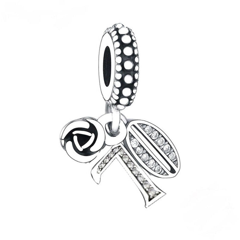 925 Sterling Silver 70 Birthday Dangle Charm