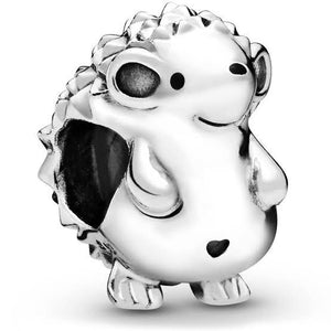 925 Sterling Silver Hedgehog Bead Charm