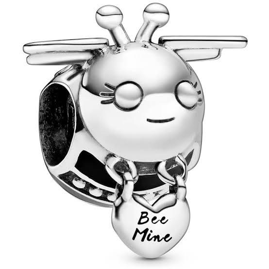 925 Sterling Silver Bee Bead Charm
