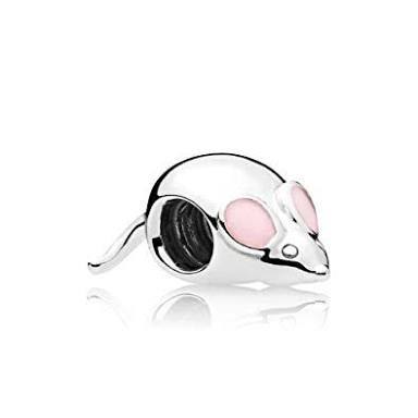 Cute Mouse Pink Ears Charm