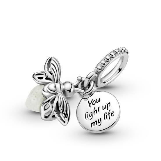 Glow-in-the-Dark Firefly Dangle Charm