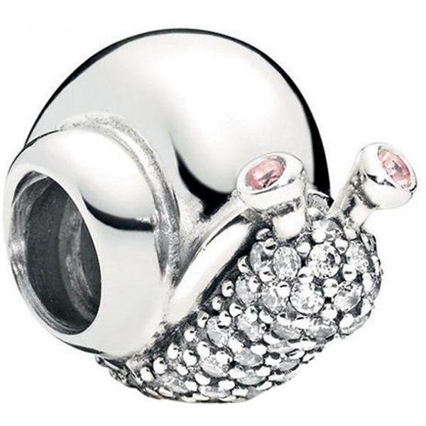 925 Sterling Silver Snail Charm