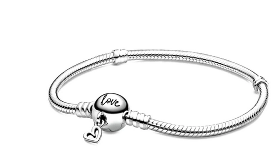 925 Sterling Silver Love Snake Bracelet