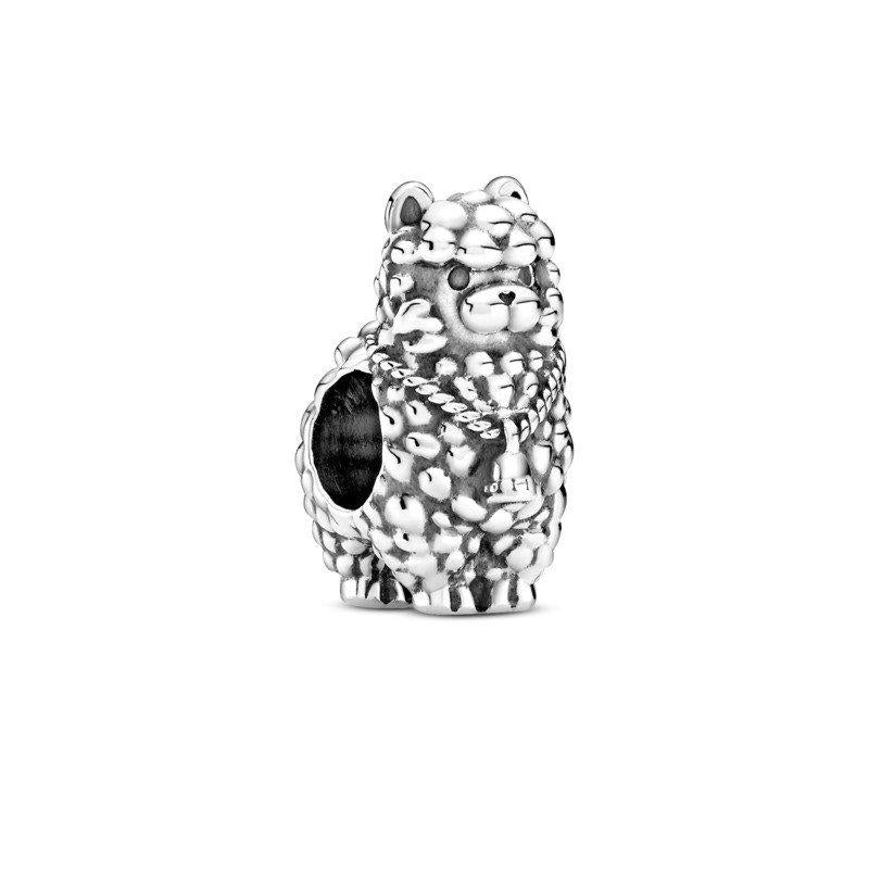 925 Sterling Silver Lama Charm