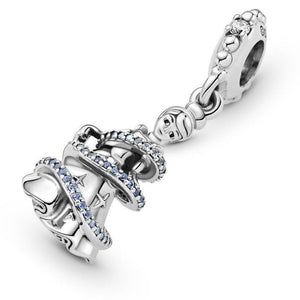 925 Sterling Silver Cinderella Dangle Charm