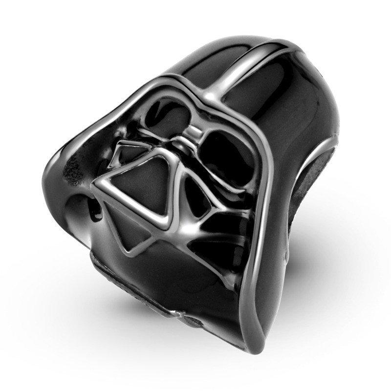 925 Sterling Silver Darth Vader Bead Charm