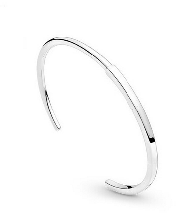 925 Sterling Silver Open SOLID Bangle