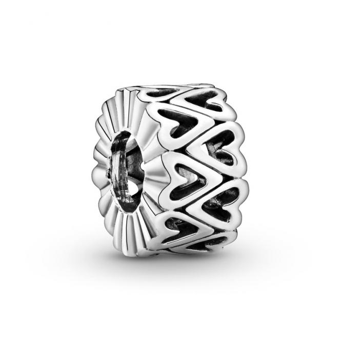 925 Sterling Silver HEART Spacer