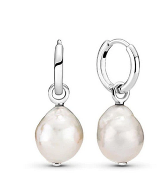 925 Sterling Silver Pearl Earrings