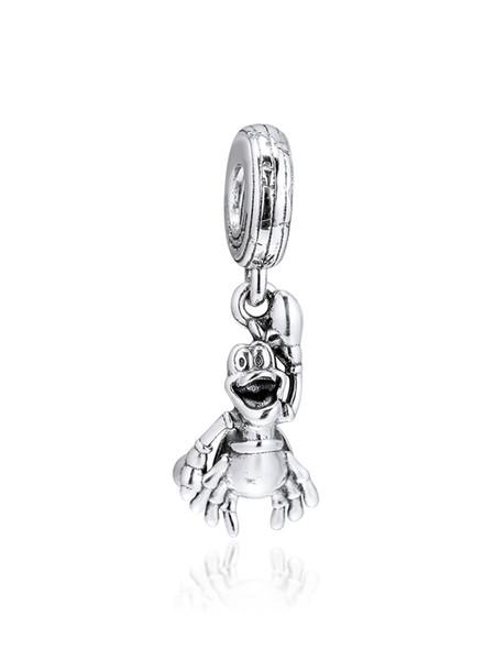 925 Sterling Silver Little Mermaid SEBASTIAN Charm