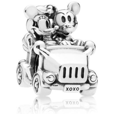 Minnie and Mickey Mouse Charm