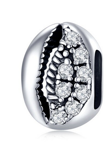 925 Sterling Silver Shell Charm