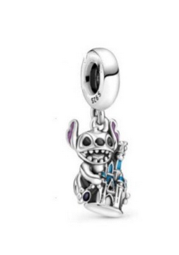 925 Sterling Silver Stitch Charm