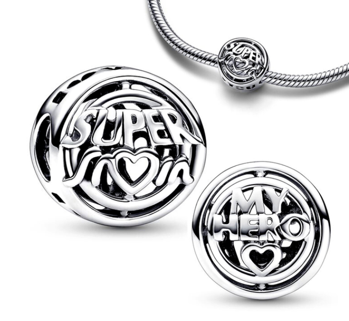 925 Sterling Silver Super MOM 