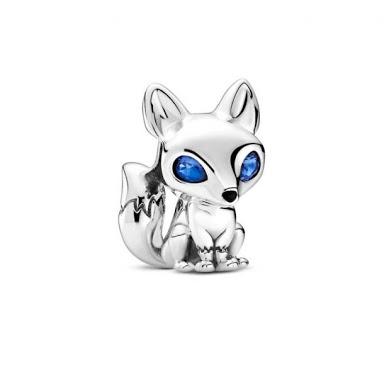 925 Sterling Silver Fox Charm
